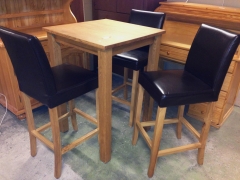 Barbord + 3st stolar